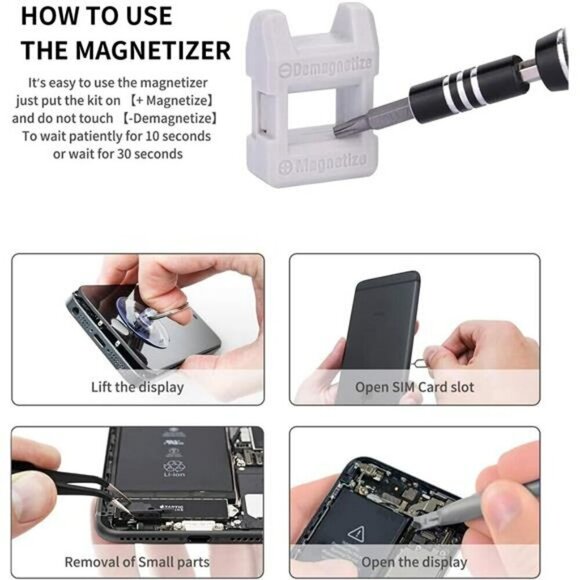 122 in 1 Precision Computer Screwdriver Kit Laptop Screwdriver Sets Electronics - Picture 4 of 7